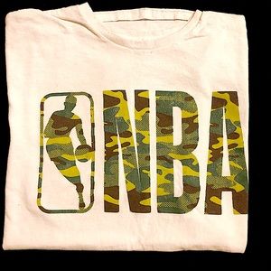 NBA white shirt